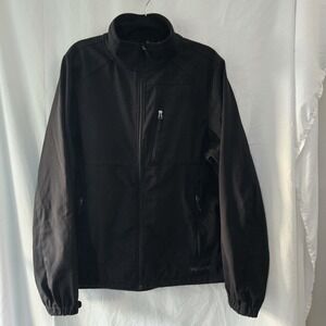 Black Diamond Jacket Double Diamond Men's XL Softshell Full Zip Fleece Lined